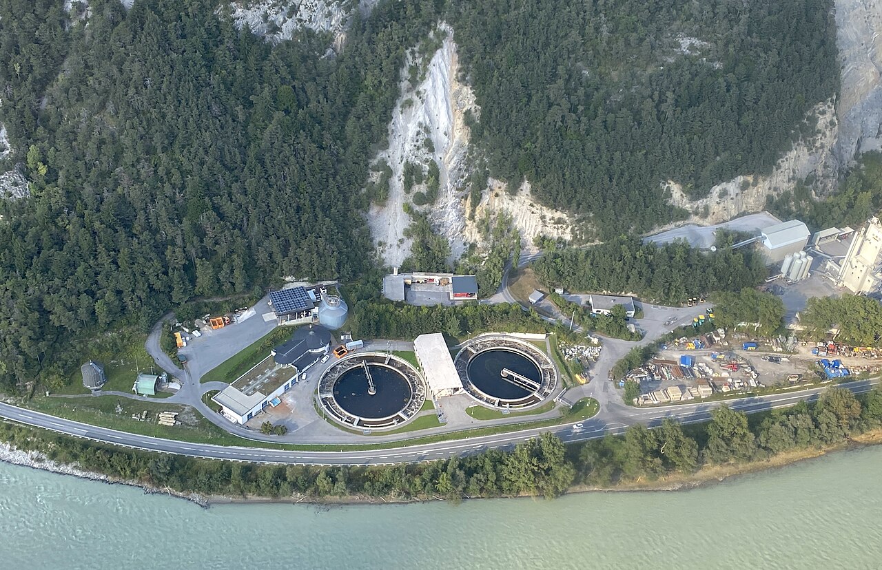 Kläranlage in Zirl – Symbolbild für Abwassertechnik